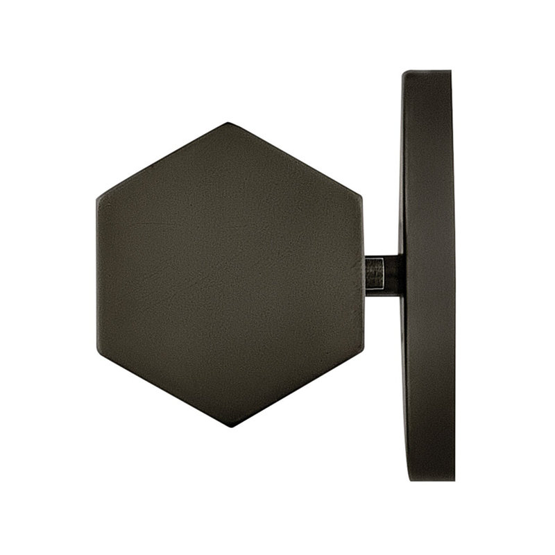 Facet 1 - Light LED Bath Sconce, Black Oxide