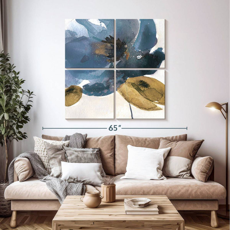 Avery Blue Note I, 45" H x 45" W