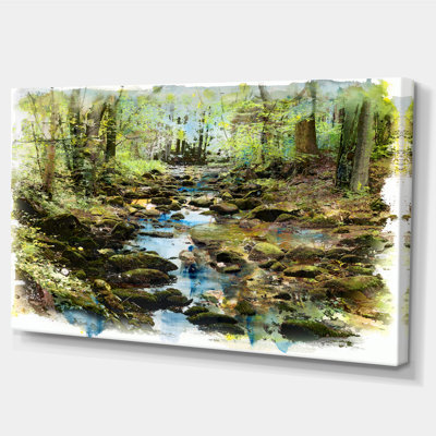 " Stream In The Forest "