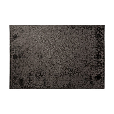 Teppich Wera in Schwarz