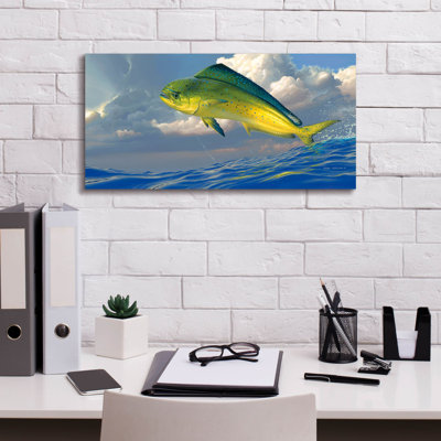 Cadeshia " Chicken Fight - Mahi Mahi " by Mark Mueller