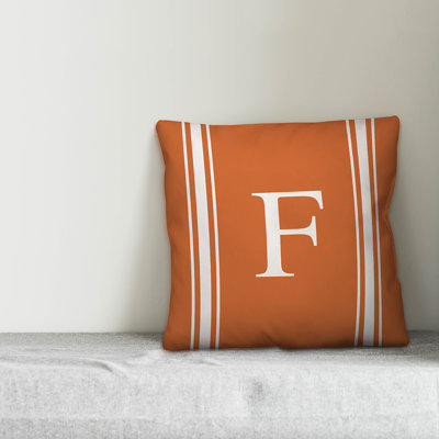  Monogram Throw Pillow