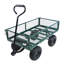 Les chariots de jardin Wagon Cart facilitent le transport du bois de chauffage (vert)