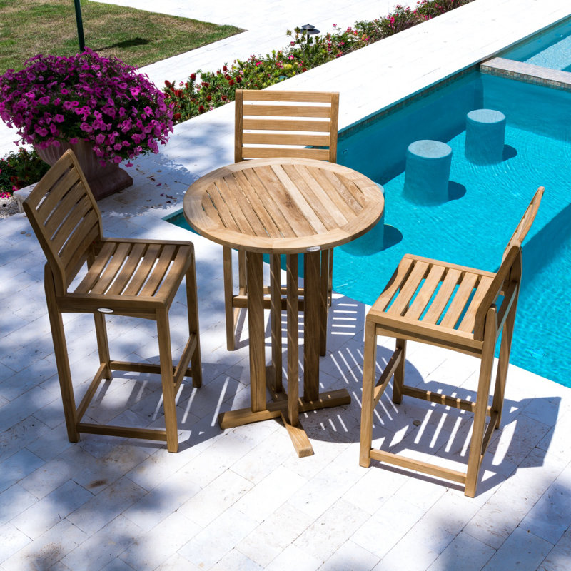 Westminster Teak Outdoor Teak Bar Stool