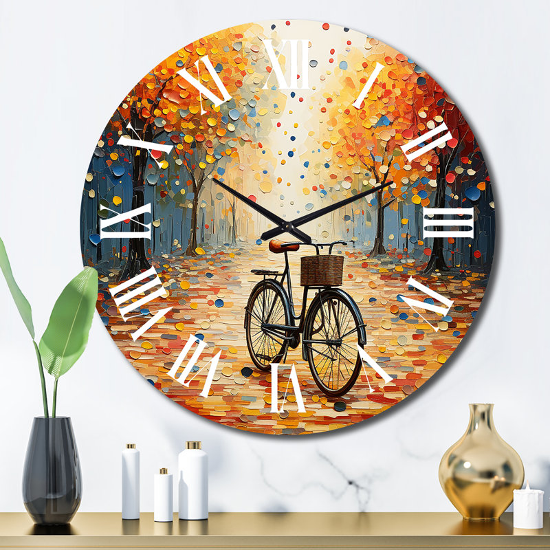 Horloge murale en métal, Grand