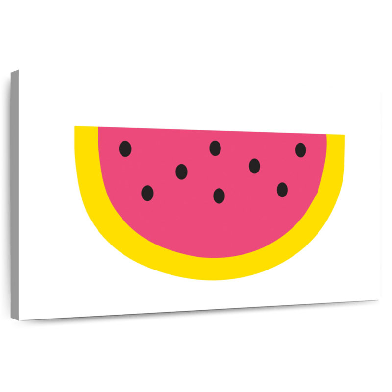 Yarlin Watermelon Slice II, 16" H x 24" W