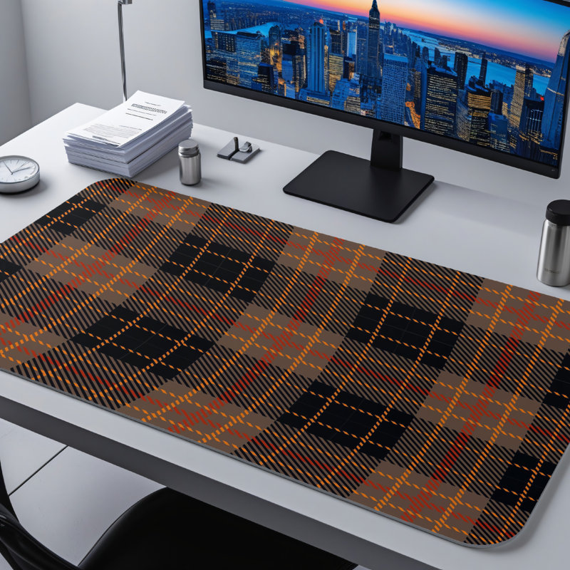 Polyester Desk Pad, 14.4x12.1