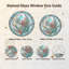 Panneau de vitrail Ocean Shell - 7,8H-1078728371