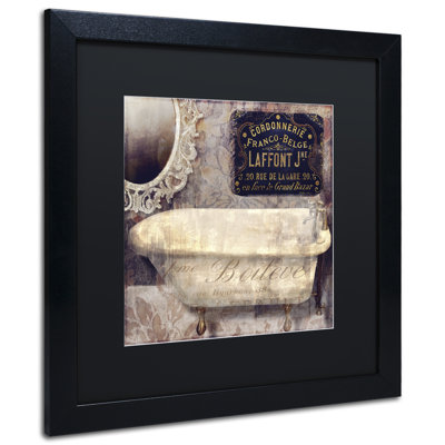 Jadaya 'Le Bain Paris I' by Color Bakery Framed Vintage Advertisement