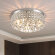 Theodora 4 - Light 15'' Unique / Statement Drum Flush Mount with Crystal Accents