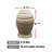 Marble Cremation Urn For Ashes, Small, Teak