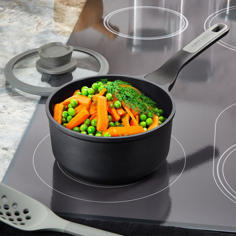 BergHOFF Leo Stone 11pc Cookware Set With Glass Lids