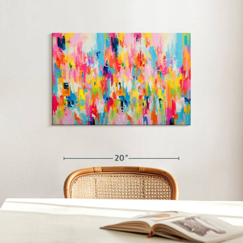 Avery Springtime Pigments I, 16" H x 24" W