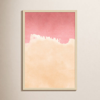 Raver "Peachy Pink Skies" Print by Amini54
