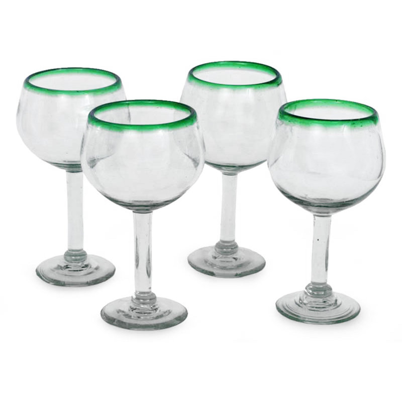 12 oz. Verre à vin tout usage, Vert