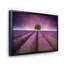«Stunning Lavender Field Summer Sunset With Tree», reproduction sur toile avec cadre flottant-59627745-59627748