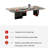 Stainless steel marble floating coffee table-104250918