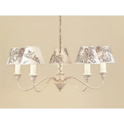 Ilyes 5 - Light Shaded Chandelier