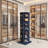 Versatile Rotating Shoe Cabinet with Extra Storage Capacity for Families-252431477