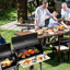 Dakota Fields Brogen 114cm W Charcoal Grill