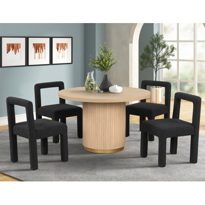 5 Pieces Round Dinette Set