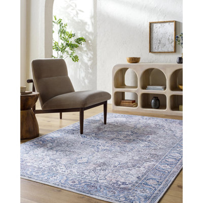 Ruland Oriental Machine Washable Area Rug