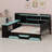 Multifunctional Bed Frame with Built-in Desk, Storage Drawers, and Power Outlets-2040967380