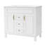 Meuble-lavabo simple 36 po en bois massif avec lavabo, 2 prises de courant, 1 port USB et 1 port Tybe C-1158766409