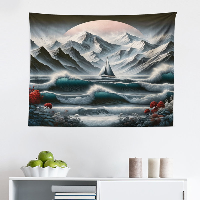 Microfiber Tapestry, 30" H x 45" W