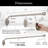 Latoshia Adjustable Single Curtain Pole-525683469
