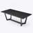Rectangular MDF Dining Table Mid Century Modern