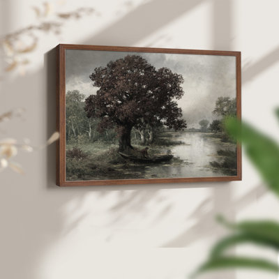 Paysages rétro-CECCI - reproduction encadrée