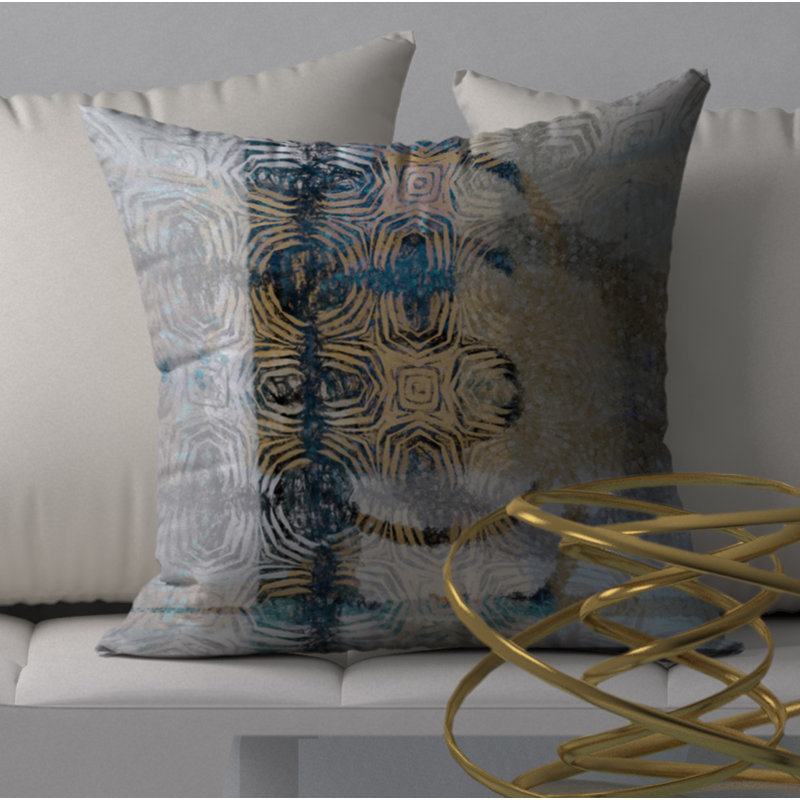 Housse de coussin carrée/insert, 18 po x 18 po