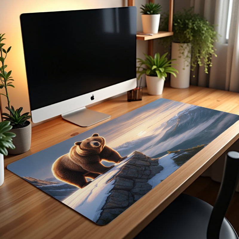 Polyester Desk Pad, 31.5x15.5