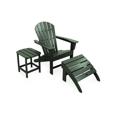 POLYWOOD South Beach Adirondack 3-Piece Set
