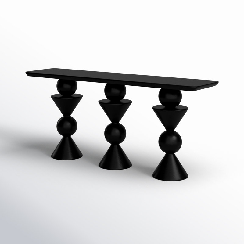 Orchid 68'' Solid Wood Console Table