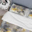 Ensemble de housse de couette abstrait jaune et gris Beyond The Canvas II-107148310