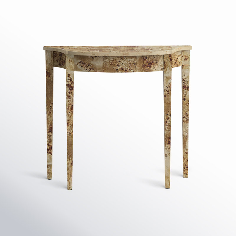 Chester 36" Console Table, Natural Burl
