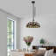 Lampe suspendue antique 2 lumières
