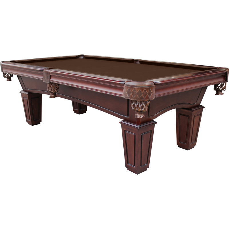 Table de billard en ardoise avec installation professionnelle St Lawrence (valeur de 895 $) incluse, Espresso, Brun