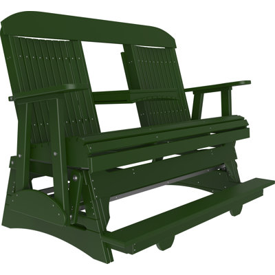 Banc d'extérieur coulissant en polywood