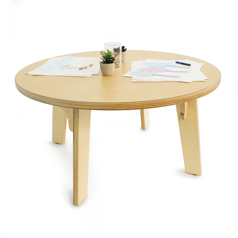 Table d'activité circulaire, H 18 po x l 35 po x P 35 po