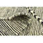 Tapis noir et blanc Mosser