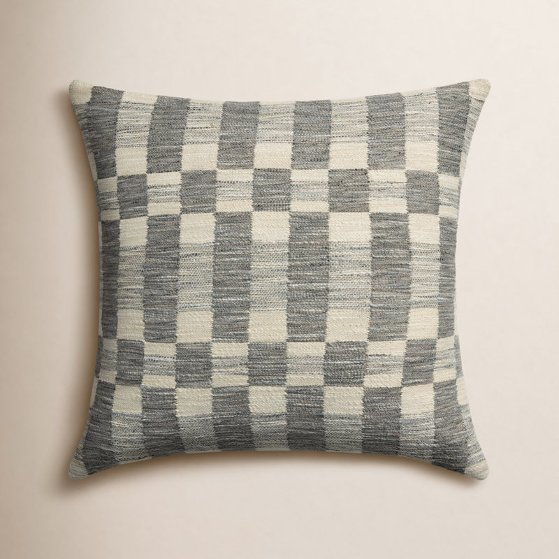 Amber Lewis x Loloi Adams Throw Pillow, Square, 4'' H x 18'' W  