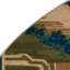 Tapis bleu intérieur et extérieur ArtDeco-1096260186
