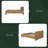 ENGINEERED WOOD BED-243766212