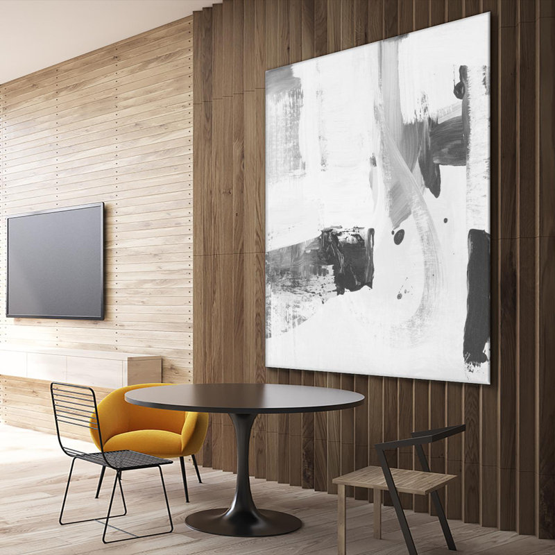 «City Scene I», reproduction d'art sur toile géante 54 po x 54 po, H 54 po x l 54 po x P 1,5 po