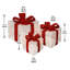 Ensemble de 3 boîtes-cadeaux pré-éclairées The Holiday Aisle®-1326804030