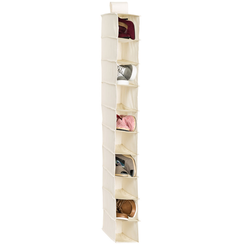 Leiston 10 Pair Hanging Shoe Organizer