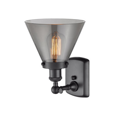 Applique murale 1 lumière 8 po Ballston Urban Cone